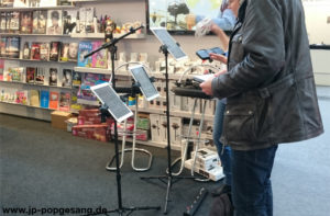 Musikmesse 2017 Umblätterhilfen für das Tablet