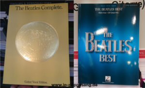Musikmesse 2017 Songbooks der Beatles