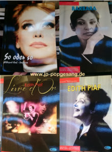 Musikmesse 2017 Songbooks französischer Chanson Sängerinnen